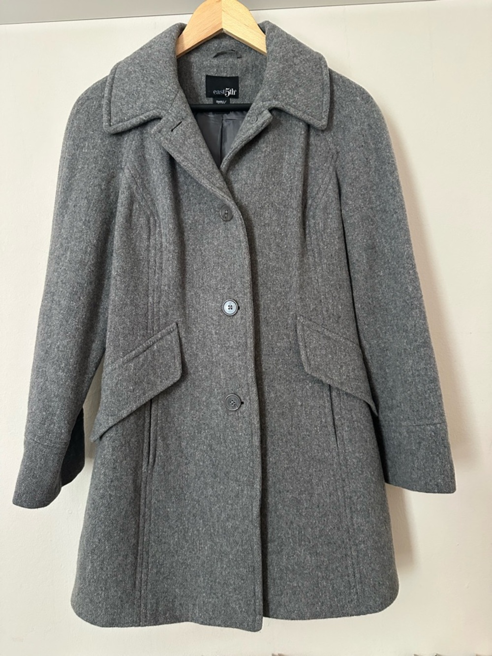 East 5th Wool-Blend Pea Coat